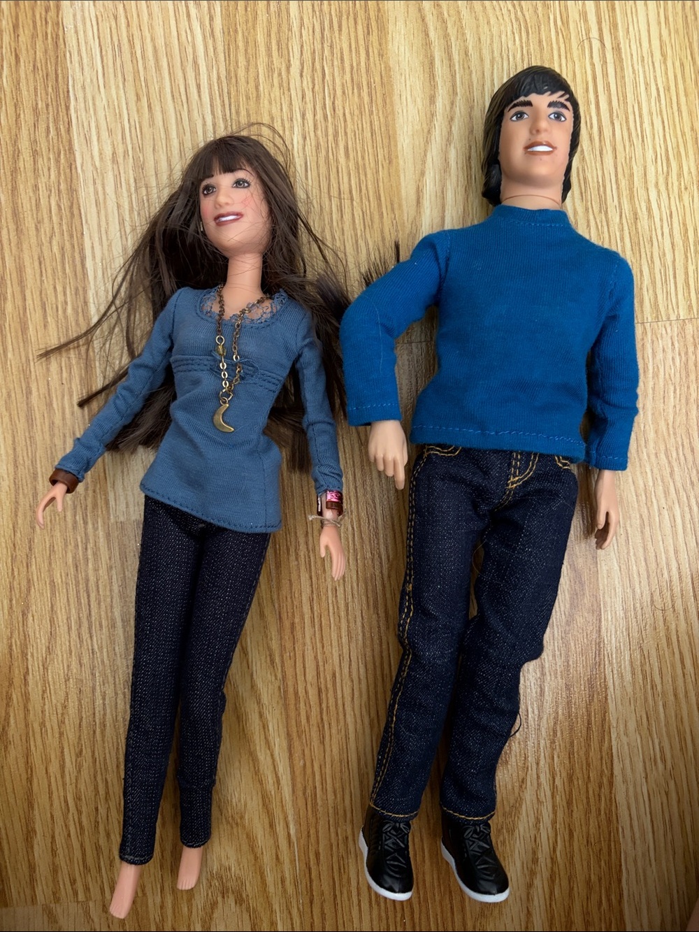 2008 camp rock “Mitch and Shane” doll set